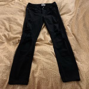 Paige Verdugo Ultra Skinny Black jeans